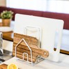Astro 711-45 Cutting Board Stand, White, Approx. 4.9 x 5.7