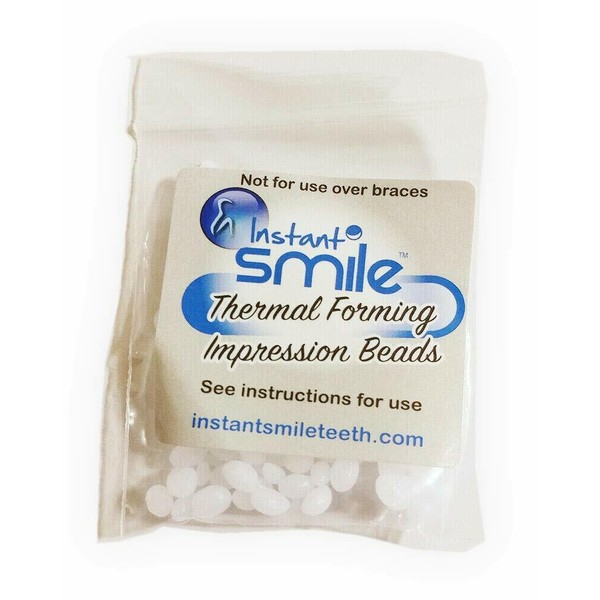 Thermal Fitting Beads, Fix Missing and Broken Teeth, Instant Smile –Pack 2