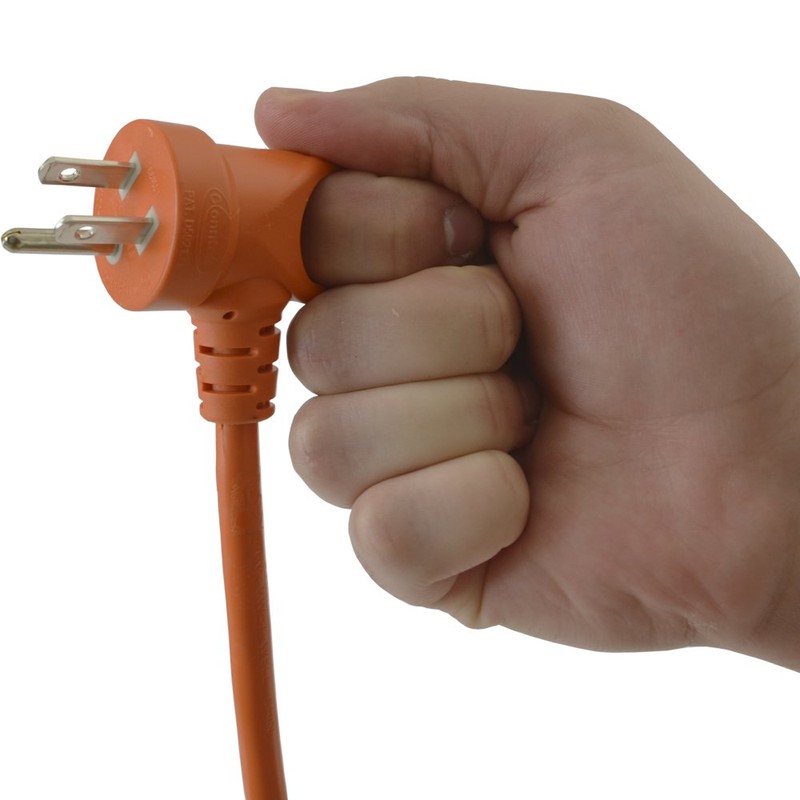 Conntek I-Ring Tri-Outlet Extension Cord 3-Foot 14/3 U.S. I-Ring Male