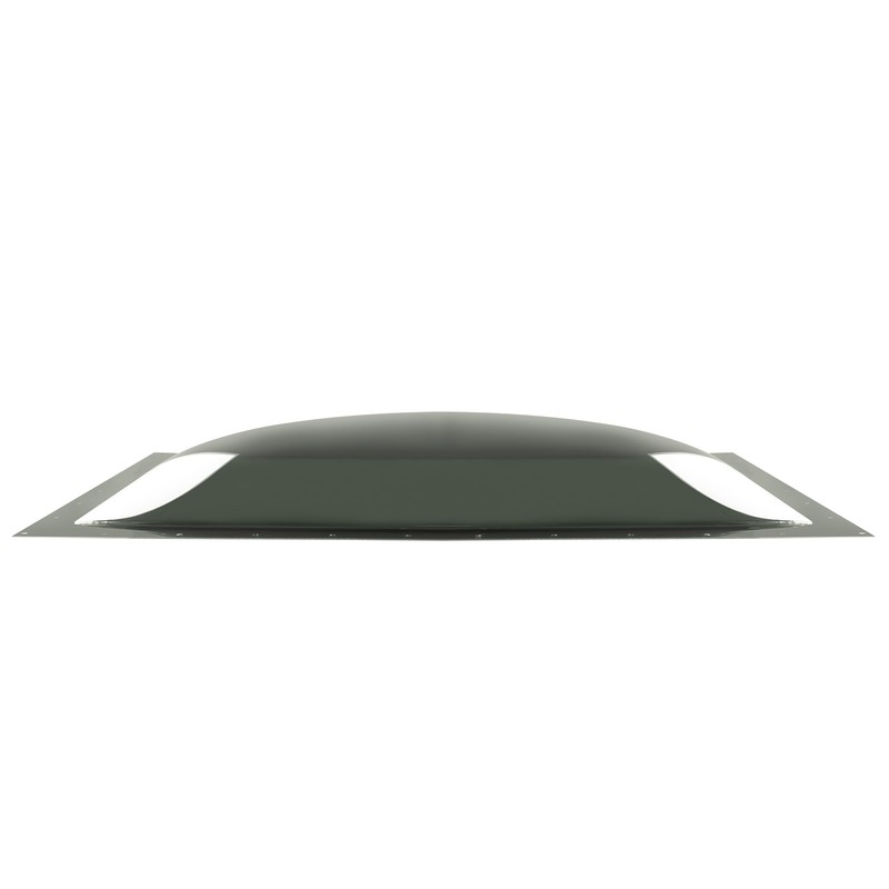 RecPro RV Skylight Cover Bubble | Impact-Resistant Rectangular Exterior Dome
