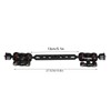 Articulating Arm Aluminum Alloy 11in Lengthened Adjustable Articulating Ballhead Extension