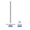 Rebower Fully Threaded Rod (with 12 Pcs Hex Nuts),Stainless Steel