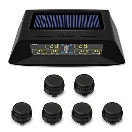 SYKIK SRTP706 Tire Pressure Monitoring System (TPMS) for Heavier Trucks and RVs with 6 Wheels