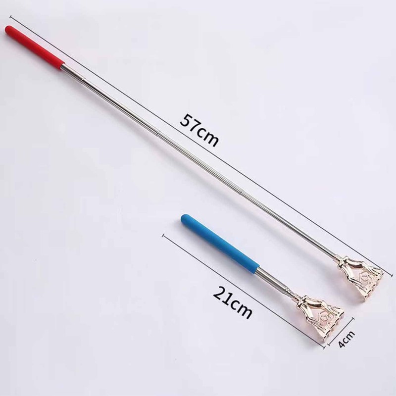 Telescopic Back Scratcher Extendable Handle, Portable Stainless Steel Hand Massage