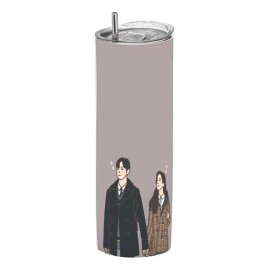 Termo Skinny Café 20 Oz K-drama True Beauty #45