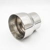 3" ID to 4"OD Exhaust Pipe Connector Stainless Steel Reducer