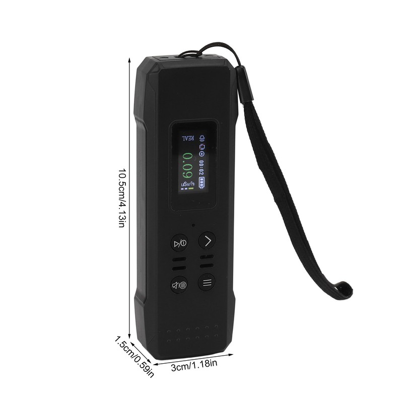 Digital Nuclear Radiation Detector Beta Gamma X Ray 400mah USB