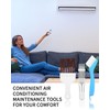 4 Pieces Air Conditioning Comb, Air Conditioning Condenser Fin Comb,