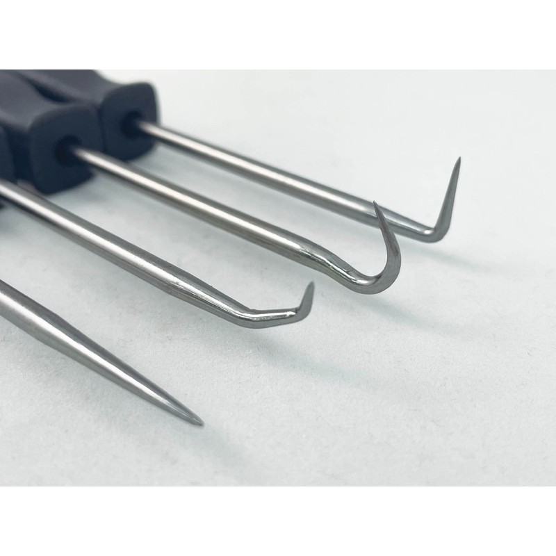 SIGNET 46992 4-Piece Pick Tool Set, Black