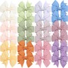 vobobe Pack of 24 7.6 cm Hair Bows for Girls,
