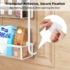 Fovkdcvw Over the Door Pantry Organizer, 6-Tier Pantry Door Organization
