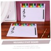 Dry Erase Music Staff Whiteboard Erasable Musical Note Board for