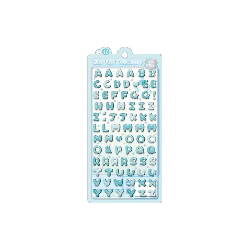 Coolier Seal 91300 Bombon Drop Seal (Letter) Mojimoji Bonbon Alphabet