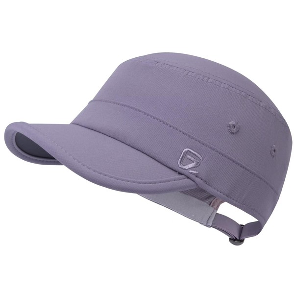 GADIEMKENSD Stretch Army Cap Sport Military Hats Flat Top Short