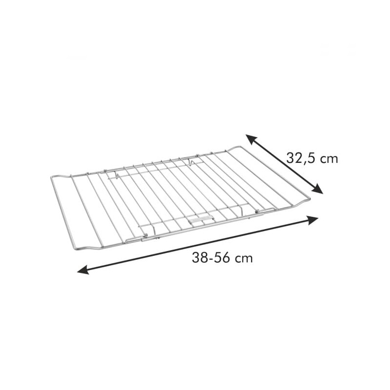 Tescoma GrandCHEF Extendable Oven Rack, 38-56 cm, Suitable for All