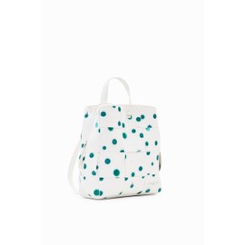Desigual Women's ACCESSORIES PU BACKPACK MINI, White, One Size