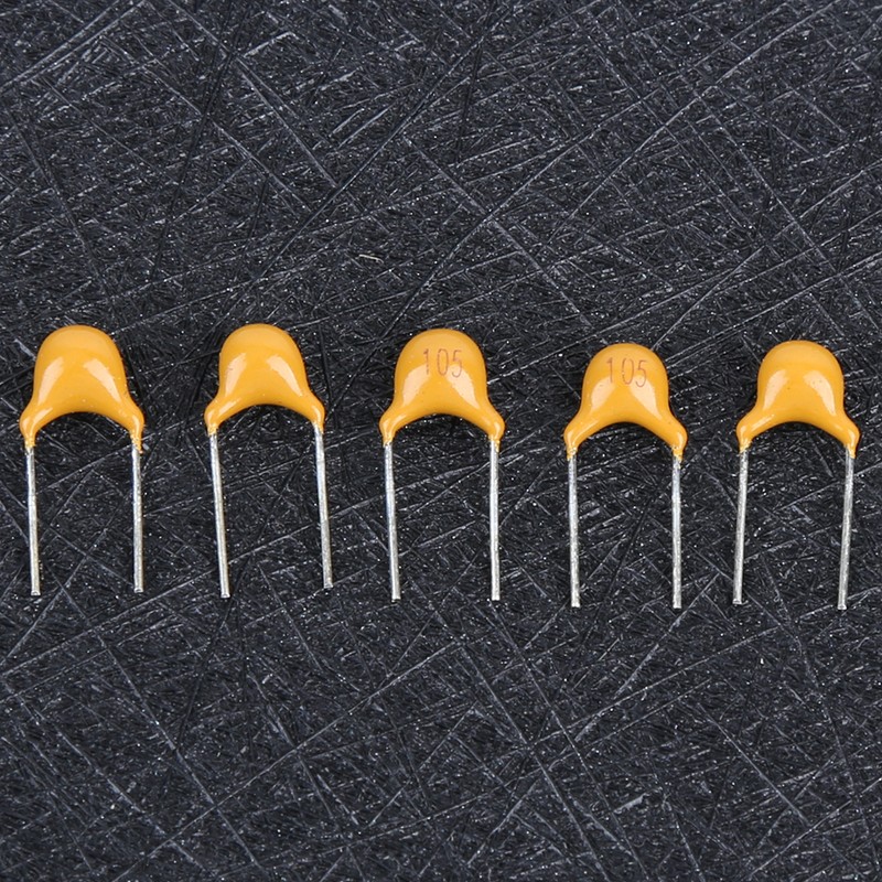 1000Pcs Ceramic Capacitor InLine Monolithic 1UF Pin Pitch 5.08MM DC50V