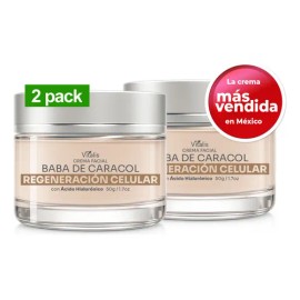 Crema Facial Baba De Caracol Vitalis Antiarrugas Y Manchas                                                                                            