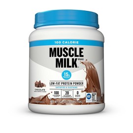 Muscle Milk ZERO, 100 Calorie Protein Powder, Chocolate, 15g Protein, 1.65 Pound, 25 Servings