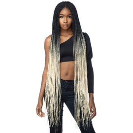 Sensationnel lace front wig - cloud 9 4x4 braided lace wig box braid 50