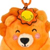 Legami - Super Soft! Lion Themed Keyring, Plush Keychain, Pendant
