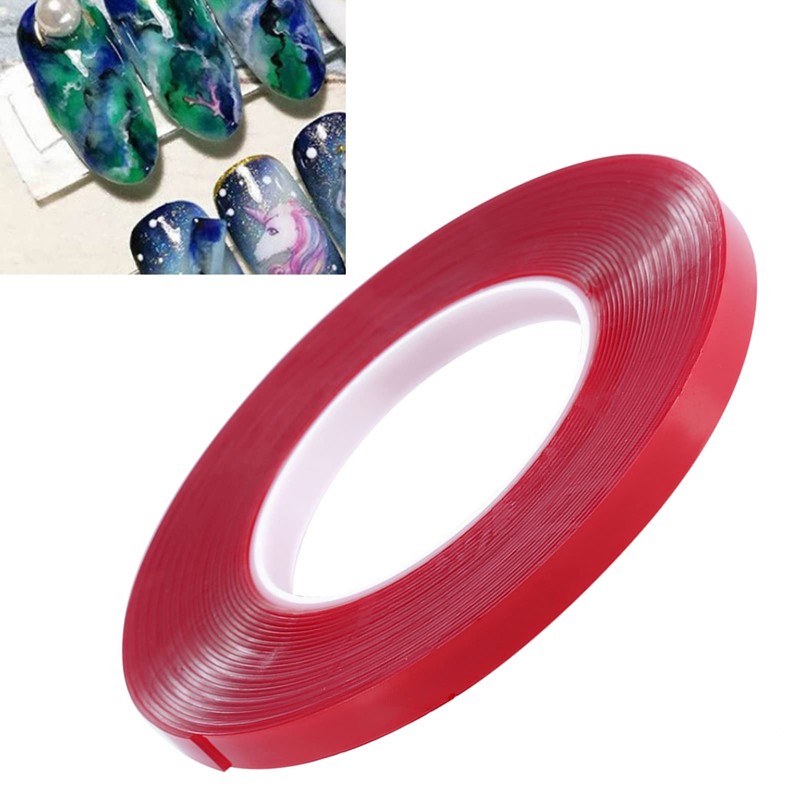 Rotekt 10m Nail Art Adhesive Double-Sided Tape, Double Side Glue