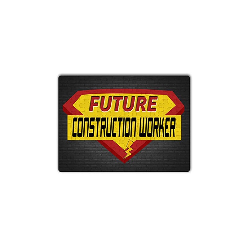 Makoroni -Future Construction Worker Career - Jigsaw Puzzle 80 pcs,