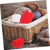 SHINEOFI DIY Knitting Yarn 3 Rolls Milk Cotton Yarn Soft