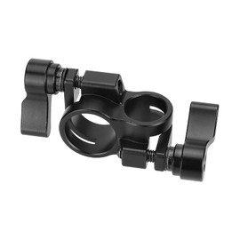 CAMVATE Standard 15mm to 19mm Rod Clamp Adapter Vertical Rail Block for DSLR Camera Cage Rig - 3041