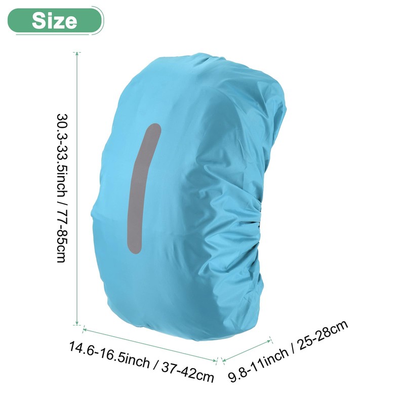 M METERXITY Waterproof Backpack Rain Cover, 55L-65L Waterproof Backpack Cover,
