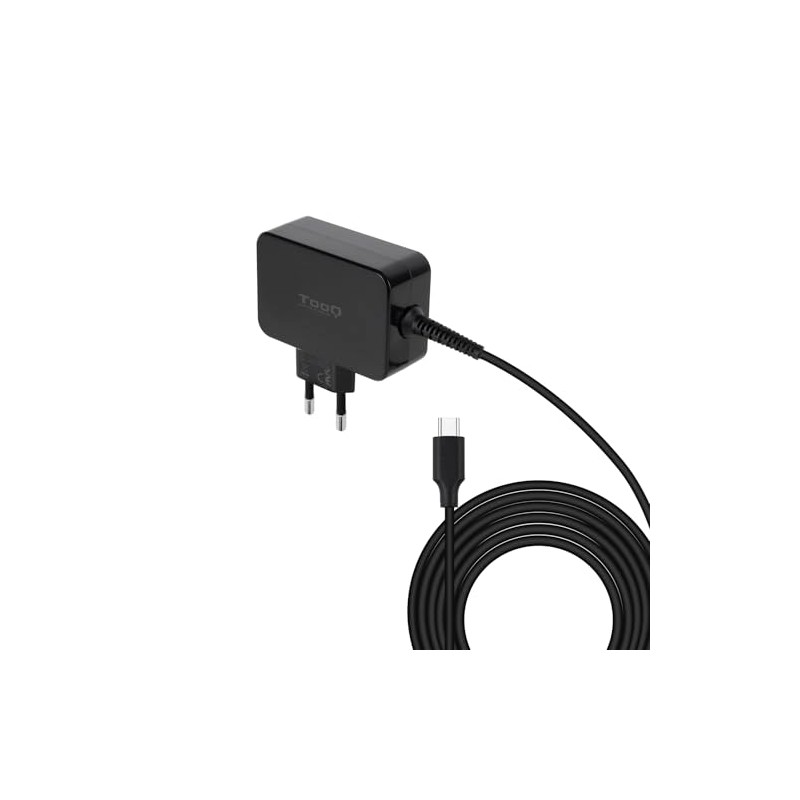 TOOQ TQLC-USBCGAN45PD Laptop Charger GAN USB-C PD 45W Black