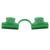 50Pcs Greenhouse Clamp PE Plastic 2 Head Plant Film Clamp