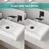 Aolemi Tub Faucet Waterfall Bathtub Faucets Wall Mount Tub Filler