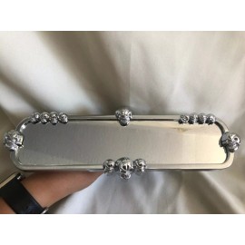 Cipa Skull Rearview Mirror -Approx. 10" (read description)