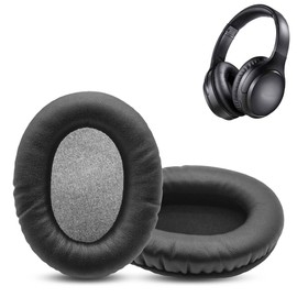 BT-BH010 Ear Pads, HAIZEEN Ear Pads Compatible with Boltune BT-BH010 Wireless Over-Ear Noise Cancelling Headphones Ear Pads Replacement Cushion (Protein Leather/Memory Foam)