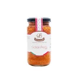 La Rustichella - Sicilian Pesto sauce 7,05 oz (200 gr) - 100% Made in Italy | Gluten-Free, Cholesterol-Free