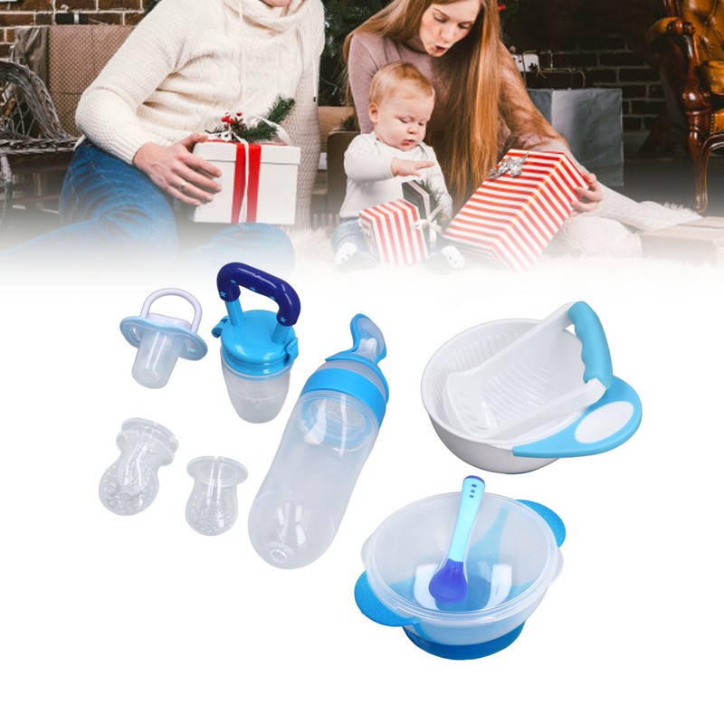 Baby Feeding Tools Set Newborn Baby Bowl and Spoon Set