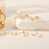 Gold Stud Earrings for Women Trendy Hypoallergenic Small Tiny Gold