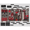 Apollo Tools 71 Piece Complete Household Tool Set with Clamp,