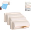 Walquicks 3 Pcs Garbage Bag Storage Box Trash Bag Plastic