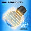 SOFOC -BA21D Motorcycle Halogen Headlight G40 Lamp Low Beam Design