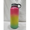 AGH 32oz Stainless Steel Insulated Leak-proof Water Bottle Thermos, Rainbow