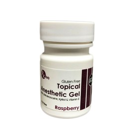 ADS 20% Benzocaine Topical Anesthetic Gel RASPBERRY 1 JAR