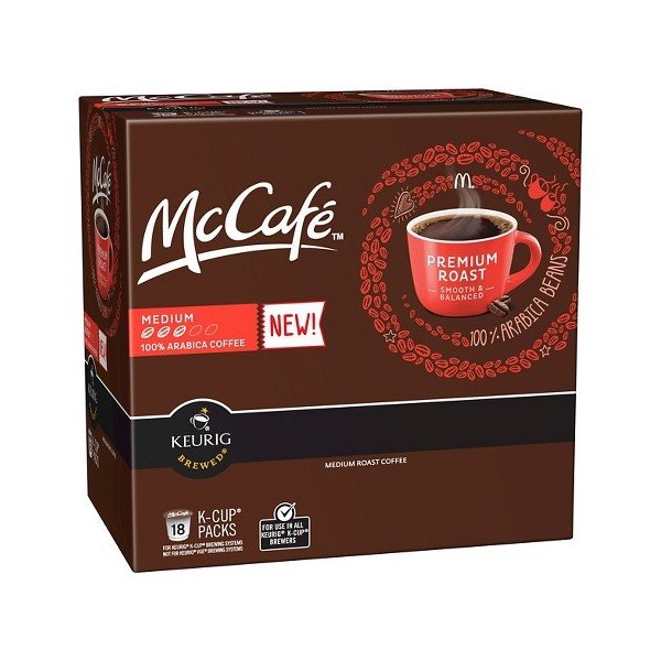 McCafe Premium Roast Coffee K-Cups (90 K-Cups)
