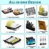 ADBIU Over The Sink Dish Drying Rack (Expandable Height and