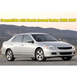 MOERTIFEI Car Mud Flaps Splash Guards Fenders Compatible with Honda Accord Sedan 2003-2007, 4pcs Mud Guard Kit, Black