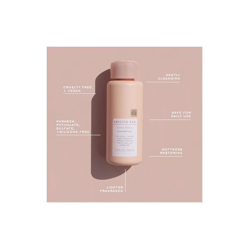 Kristin Ess Kristin ess shampoo extra gentle, 296 ml
