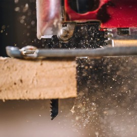 Firschoie Professional 52-Piece Jigsaw Blade Set, Jigsaw Accessories, 10 Models, T-Shank to Meet the Needs of Use, Jigsaw Blade Ideal for Wood, Plastic and Metal