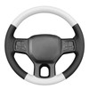 MEWANT Dodge RAM DIY Stitching Steering Wheel Cover Wrap for