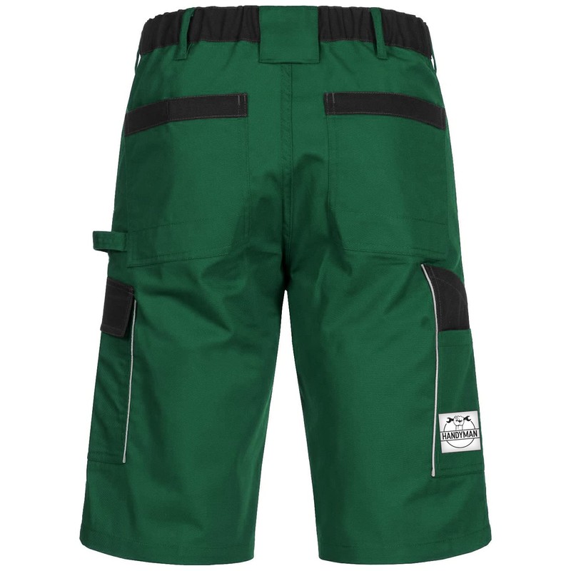 ACE Handyman Men's Elasticated Work Shorts (Ace Handyman) - Green,